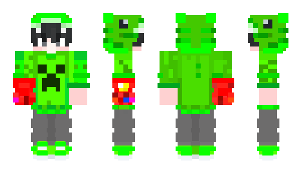 Minecraft скин по нику MrKipachu