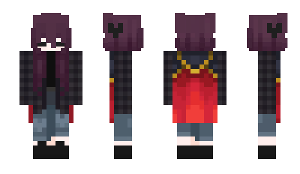 Minecraft skin Kittosaurus