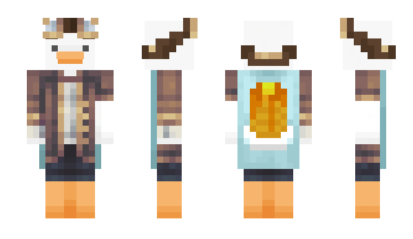 Minecraft скін по ніку WumpusGoose