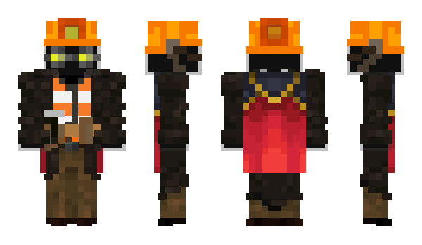 Minecraft skin BlueWtf