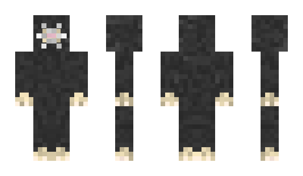 Minecraft skin Greywader