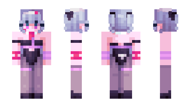 Minecraft skin indwhite