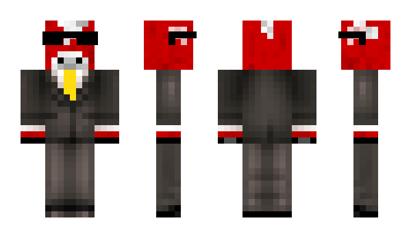 Minecraft skin punkrocky