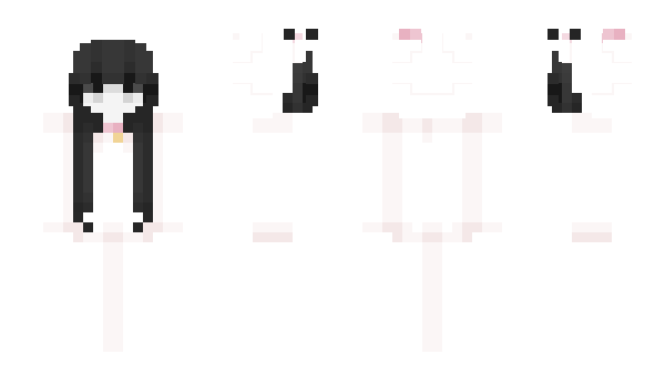 Minecraft skin BLACKBUNNY08
