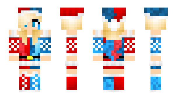 Minecraft skin HarleyQuinnReal