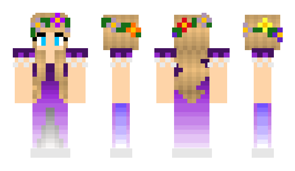 Minecraft skin Princess_Indigo