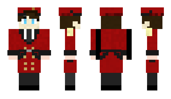 Minecraft skin DuskCleric