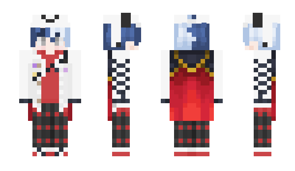 Minecraft skin touaki