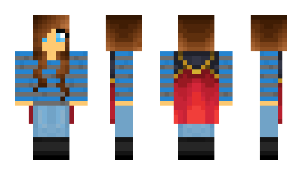 Minecraft skin AnnaParis