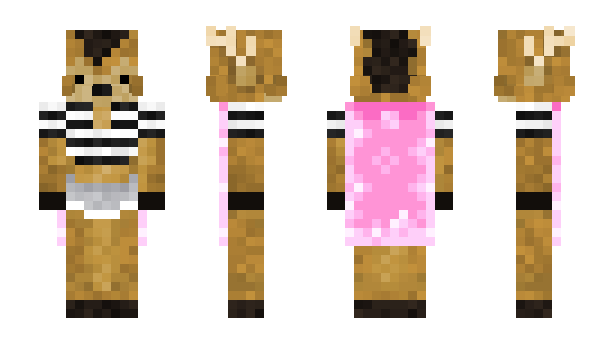 Minecraft skin EllieDeer