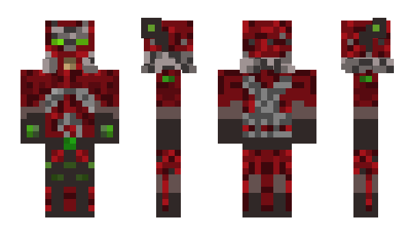 Minecraft skin Sanstra