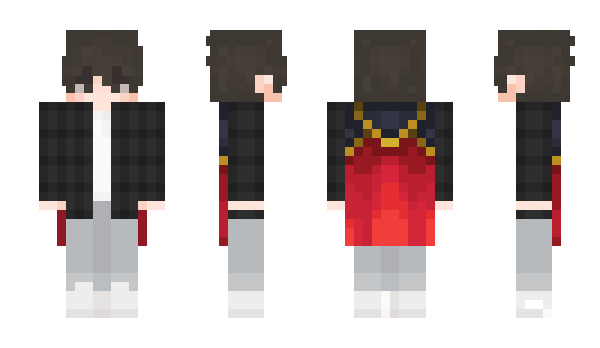 Minecraft skin Qi_2