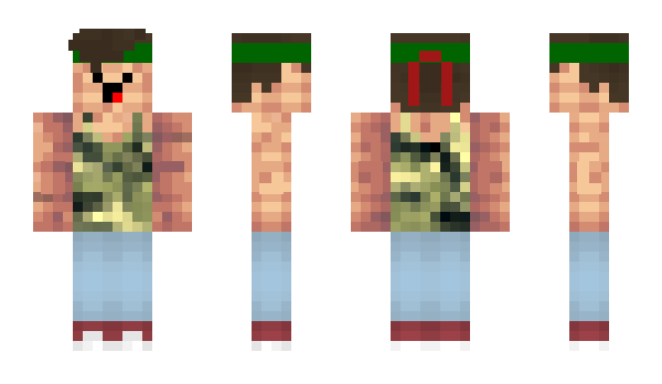 Minecraft skin Acep