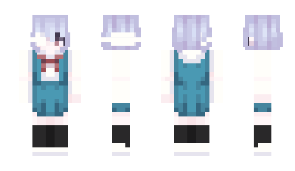 Minecraft skin catgirlrosa