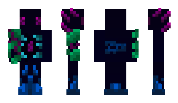 Minecraft skin Sylvanoides