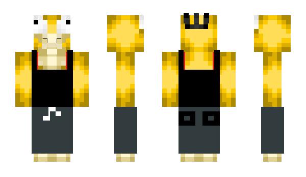 Minecraft skin Psiduc