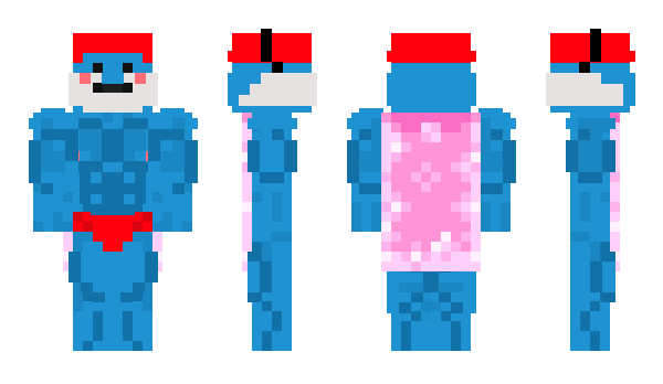 Minecraft skin GeileSmurf