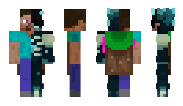 Minecraft skin CrystalHT4