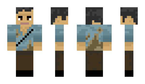 Minecraft skin orkim