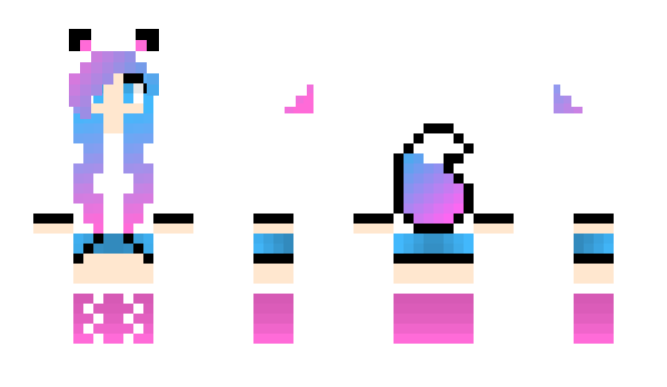 Minecraft скин по нику Pinkie_Fox2