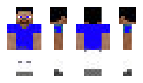 Minecraft skin Cutted