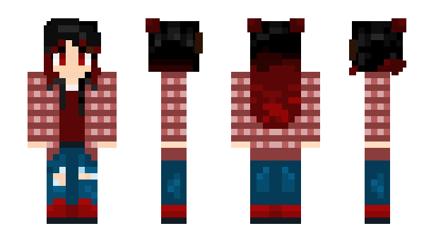 Minecraft skin Skelene
