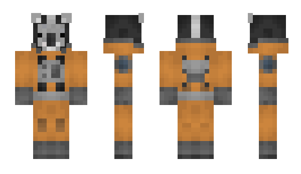 Minecraft skin Jusky