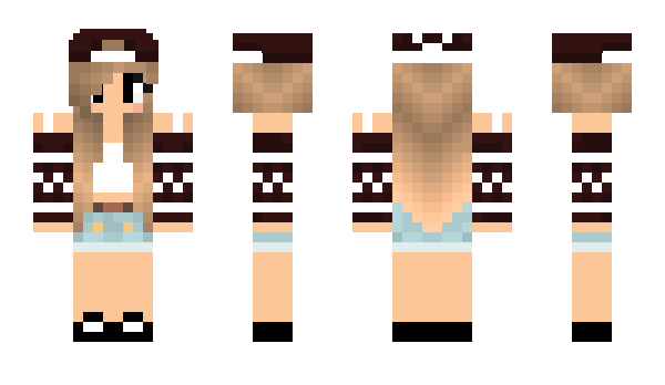 Minecraft скин по нику iahoe