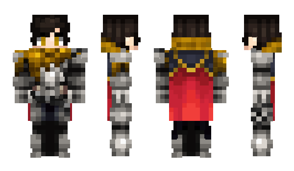 Minecraft скін по ніку GildedBlack
