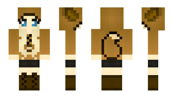 Minecraft skin EveTiger