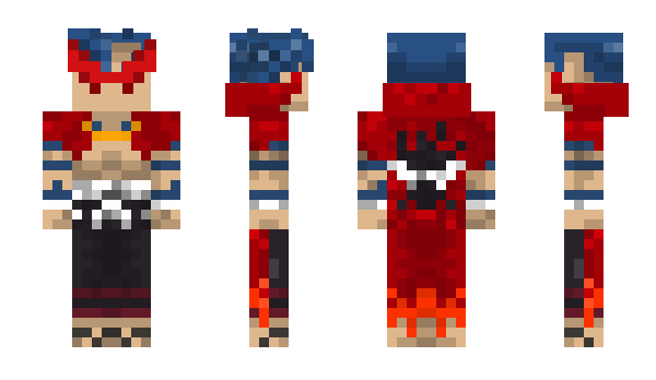 Minecraft skin BadKamina