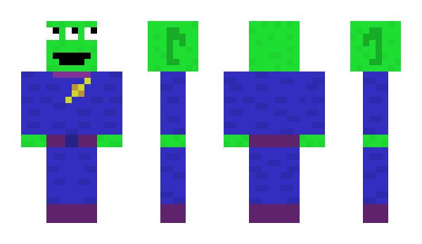 Minecraft skin _Green_Alien_