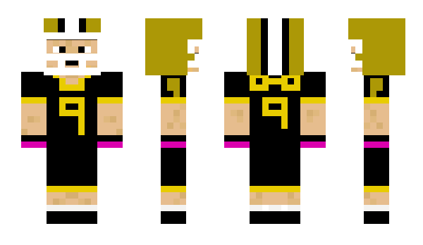 Minecraft skin the_onca_ponce