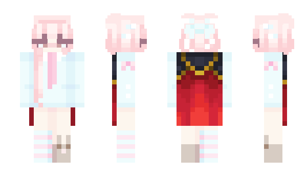 Minecraft skin FluffiByte