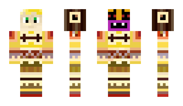 Minecraft skin Kikuo