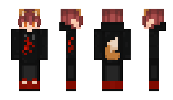 Minecraft skin f0xbrained
