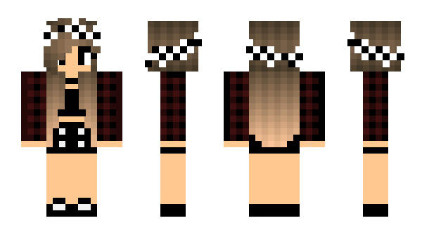 Minecraft skin KatieMay