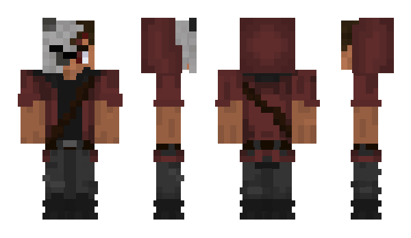 Minecraft skin Maskxn