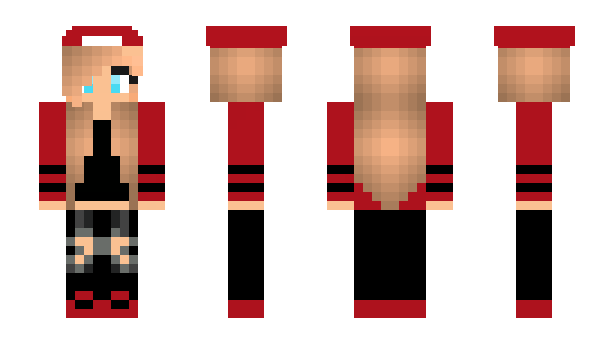 Minecraft скин по нику Caspxrxx