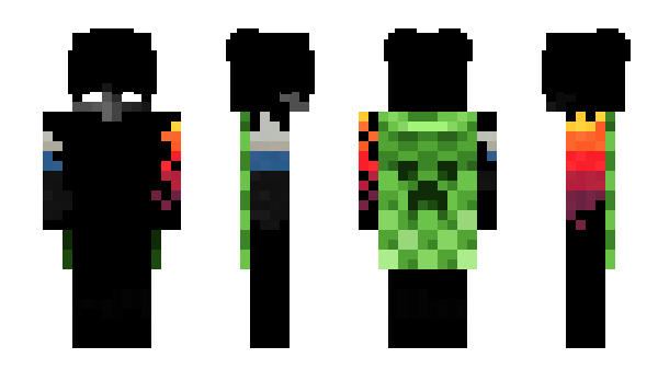 Minecraft skin monetka