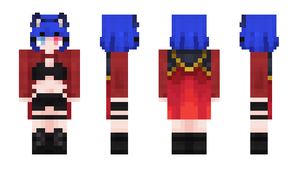 Minecraft скин по нику XxX_Akatsuki_XxX