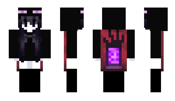 Minecraft skin Pearlvoid