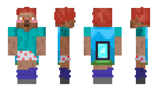 Minecraft skin stevecagando