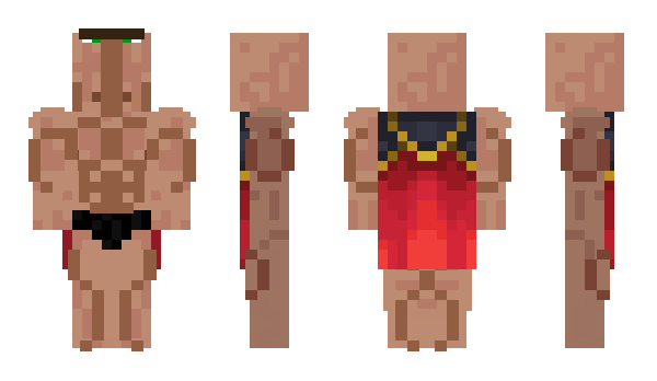 Minecraft skin Supportings