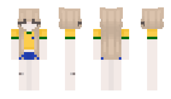 Minecraft skin bela_punkeca