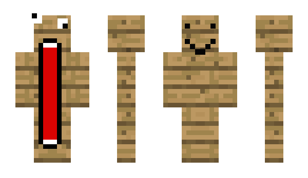 Minecraft skin Oakwoodplanks