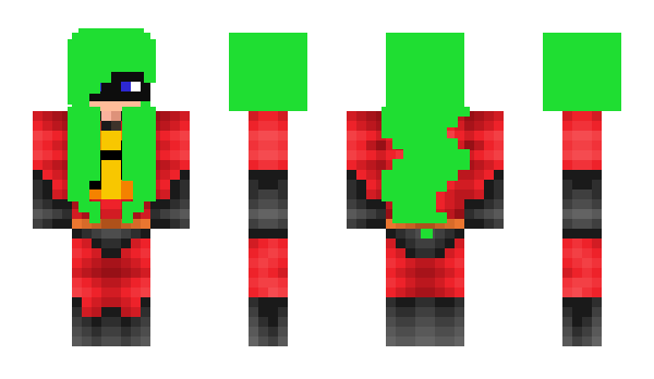 Minecraft skin Nurisa