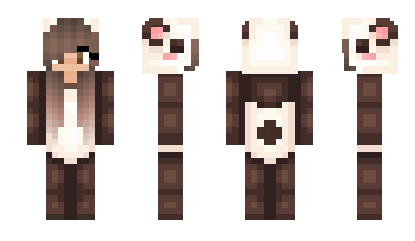 Minecraft skin Pandamy