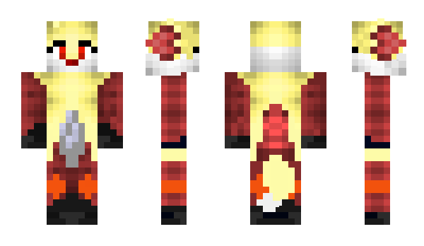 Minecraft skin Fire115