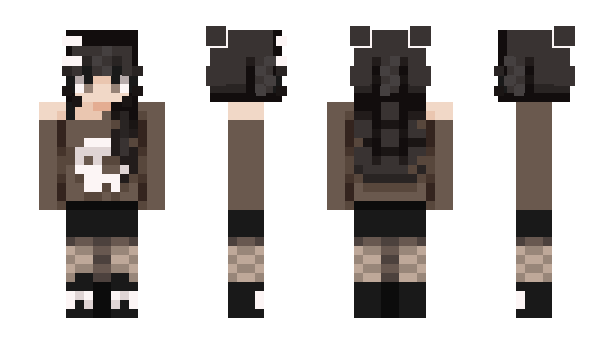 Minecraft скін по ніку senmiu